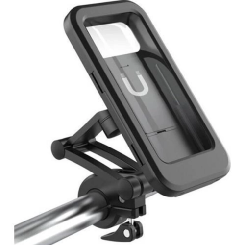 Gidon Bağlantılı Su Geçirmez Mıknatıslı Motorsiklet Telefon Tutucu