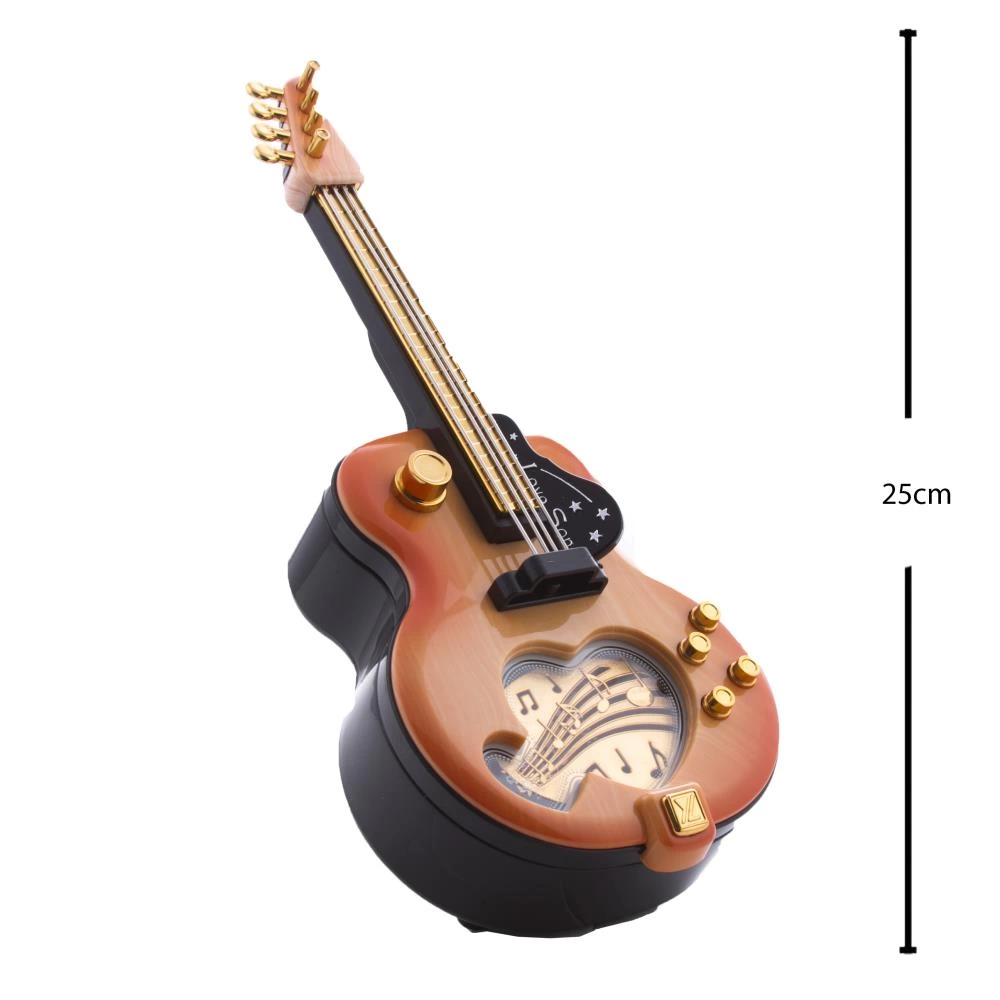 Gitar Görünümlü Nostaljik Müzik Kutusu - Görsel 3