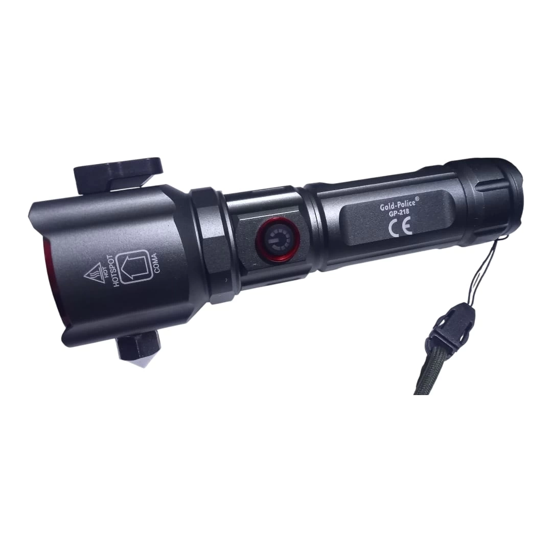 Gold Police Gp-218 Acil Durum El Feneri Güçlü Tg Led 3000 Lümen