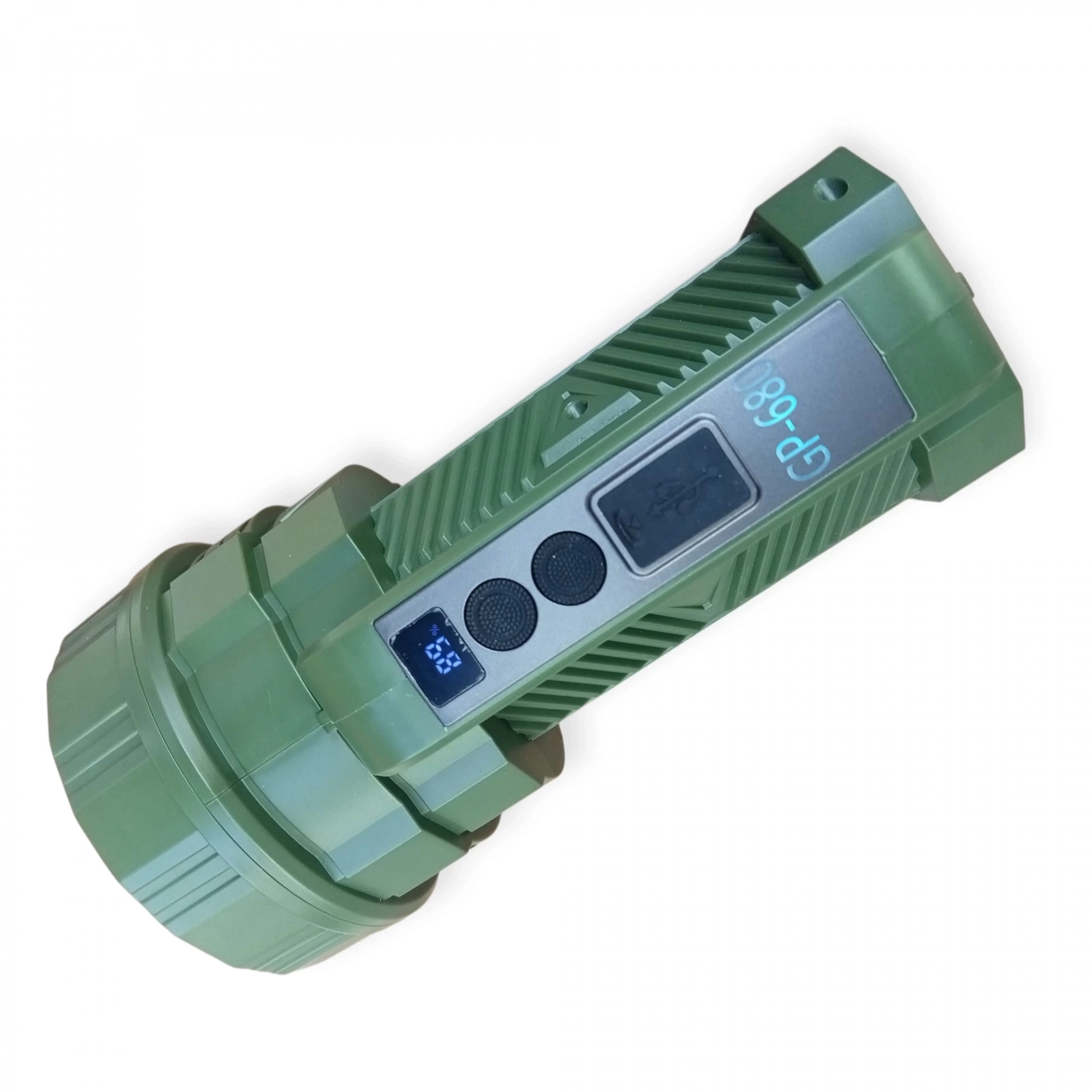 Gold Police Gp-680 Şarjlı El Feneri Projektör 100 Watt - Görsel 3