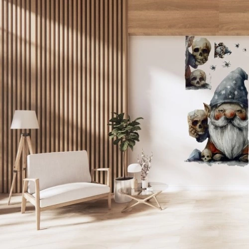 Gotik Cuce Ve Kafatasi Duvar Sticker Seti 369212088 Sw500sh500 Gotik Cüce ve Kafatası Halloween Duvar Sticker Seti najmaddin.com karanlık ve mistik tarzı sevenler için dekoratif bir atmosfer oluşturur. 24x57 cm ölçülerindeki bu set