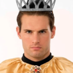 Gümüş Renk Çocuk ve Yetişkin Uyumlu Kral Tacı