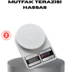 Hassas Dijital Mutfak Tartısı – 1g Doğruluk