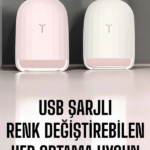 Hava Nemlendirici Aromaterapi Hava Temizleyici Renk Değiştirebilen