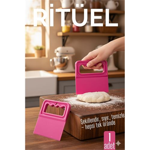 Hamur Kesici Kazıyıcı ve Spatula - Esnek Yapı ile Unlu Mamul Hazırlığı İçin Pratik Yardımcı