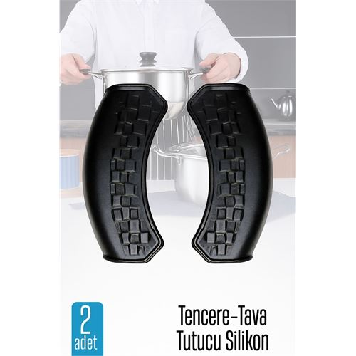 HSNET Tencere Tutucu Silikon 2 ADET