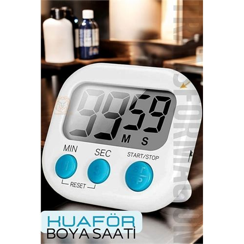 HSNET Kuaför Boya Kronometresi Berber Kuaför Dijital Kronometre