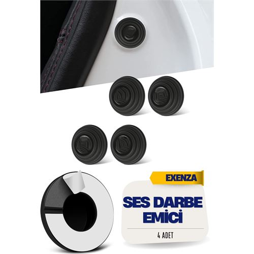 HSNET Kapı Bagaj Kaput Ses Darbe Emici Kauçuk Conta 4 ADET - Görsel 2