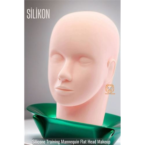 HSNET Kirpik Makyaj Eğitim Kafası Silikon