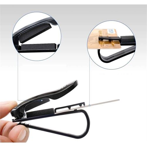 HSNET Güneşliğe Uygun Mini Gözlük Tutucu - Görsel 2