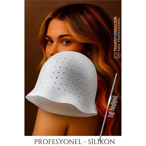 HSNET Silikon Röfle Bonesi ve Tığ Seti – Boya Tutmaz Tekrar Kullanılabilir Profesyonel Saç Açma Aparatı