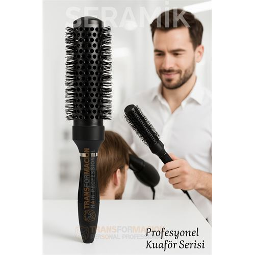 Profesyonel Kuaför 50 mm Ceramic Ionic Nano Fön Fırçası – 32 cm Uzunluk Profesyonel Kuaför Serisi