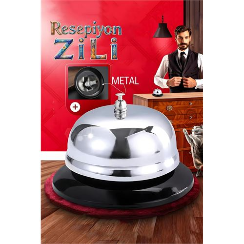HSNET Resepsiyon Zili - Resepsiyon ve Restoran İçin Zil - Resepsiyon Çağrı Zili