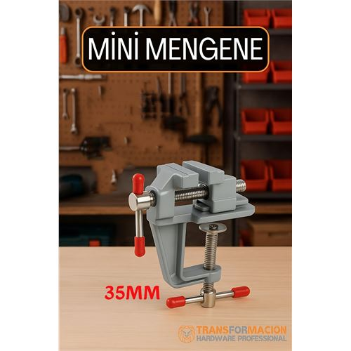HSNET Mini Mengene 35 mm Mini Masa Mengenesi - Mini Hobi Mengenesi