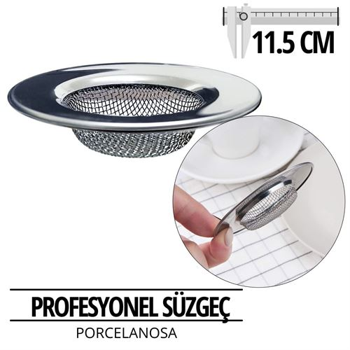 Profesyonel 1150 cm Çap Lavabo Süzgeci