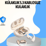 Hızlı Şarj Destekli Kablosuz Çeviri Kulaklığı