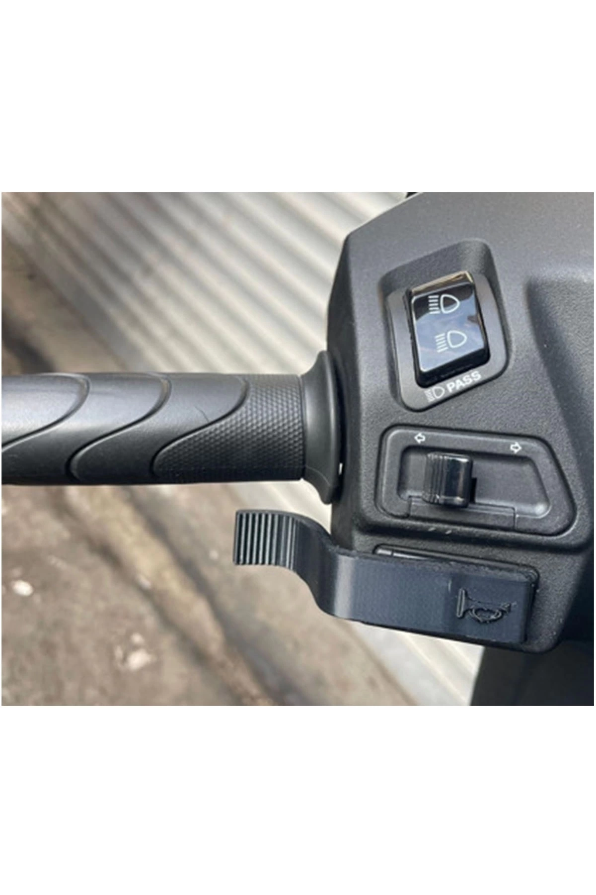 Honda Activa 125 Korna Düğmesi Uzatma Kolu - Özel 3d Tasarım - Görsel 3