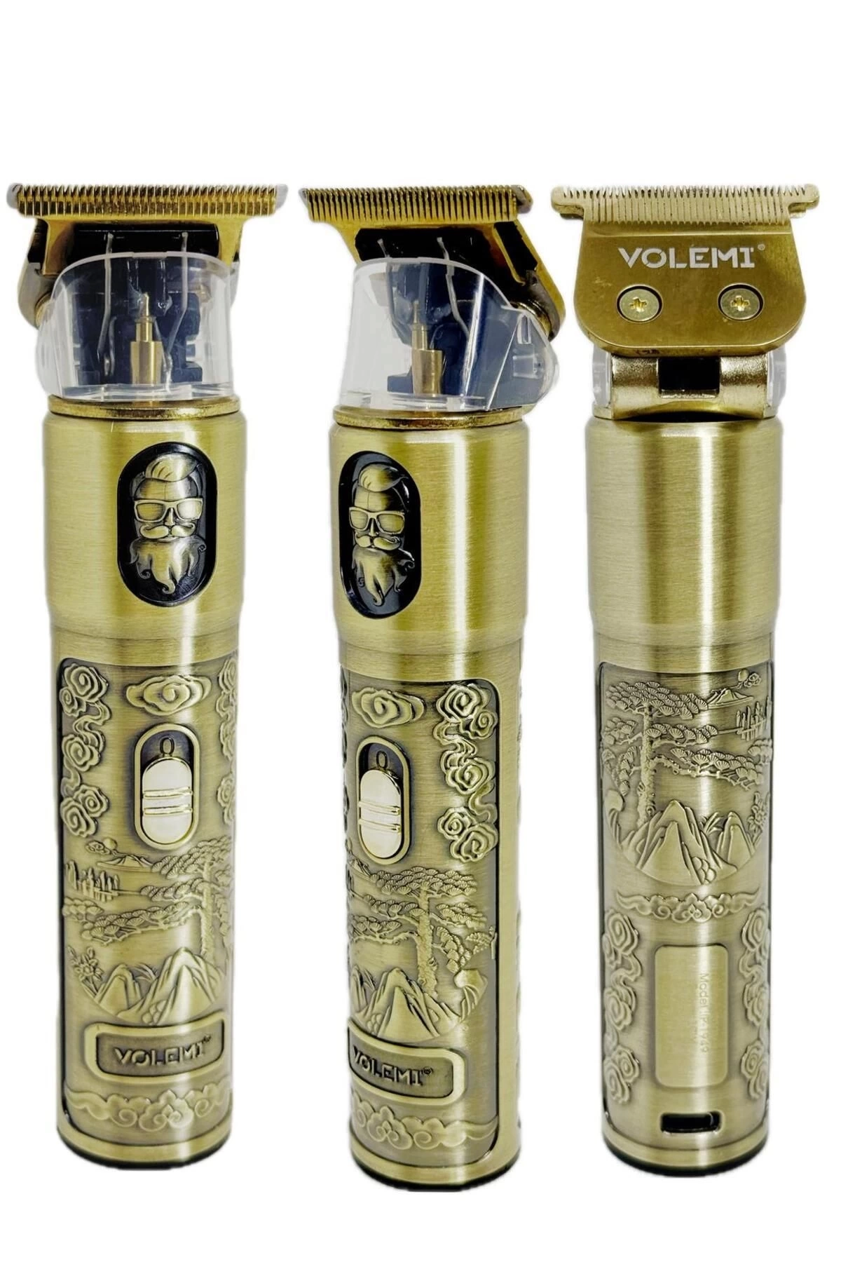 Ip-1949 Şarj Göstergeli Sakal Lazer Öncesi Vücut Ense Çizim Kişisel Bakım Aletleri Sıfıra Yakın Tıraş