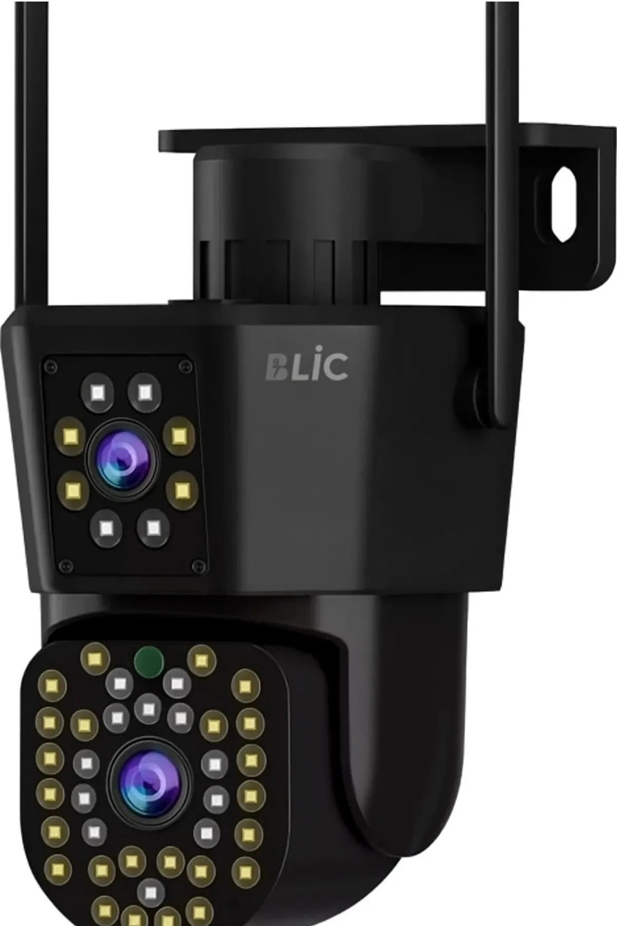 Ip Kamera 2+2 Mp 4mp 1080p Ultra Hd Hareketli Sensör Dış Ortam Ip Kamera Speed Dome Akıllı Ip Çift Kamera