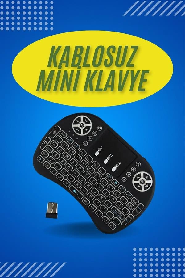 Isikli Kablosuz Mini Klavye Ve Dokunmatik Mouse Seti Turkce Kablosuz 273990860 Sw600sh900 Işıklı Kablosuz Mini Klavye ve Dokunmatik Mouse Seti Türkçe Kablosuz najmaddin.com Yalnızca siyah renkte sunulan bu mini klavye