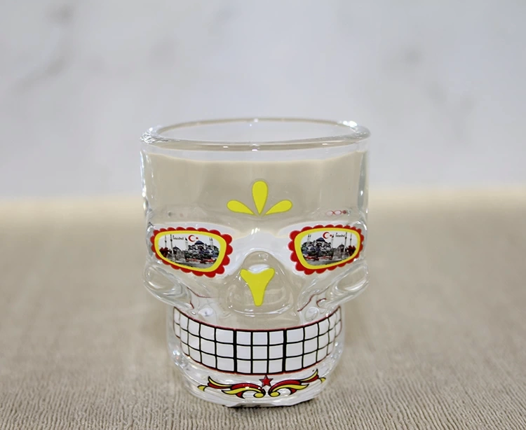 İstanbul Temalı Cam Kurukafa Shot Bardak Alk4302