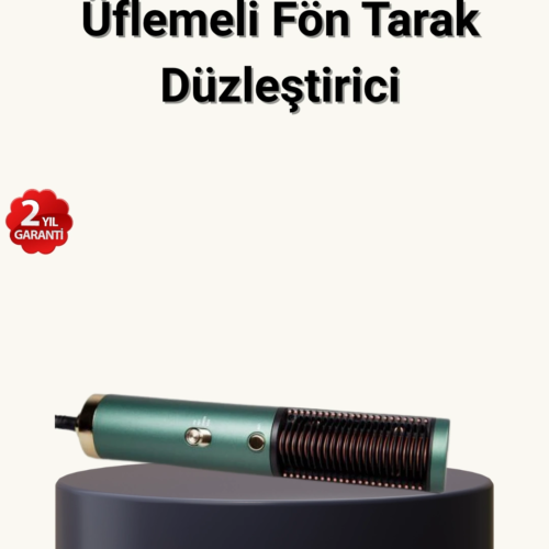İyon Teknolojili Seramik Saç Düzleştirici – Eşit Isı Dağılımı