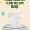 Kablosuz Klavye ve Mouse Seti - Ergonomik Tasarım