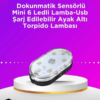 Kablosuz Manyetik Montajlı Araba İçin 7 Renkli Ambiyans Işığı Seti