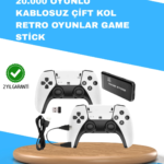 Kablosuz Retro TV Oyun Konsolu – 30.000+ Oyun