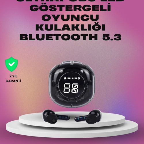 Kablosuz Şarj Destekli Hafif ve Güçlü Kulaklık