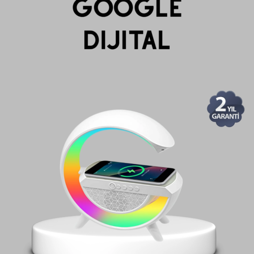 Kablosuz Şarjlı Bluetooth Hoparlör ve Gece Lambası – NFC