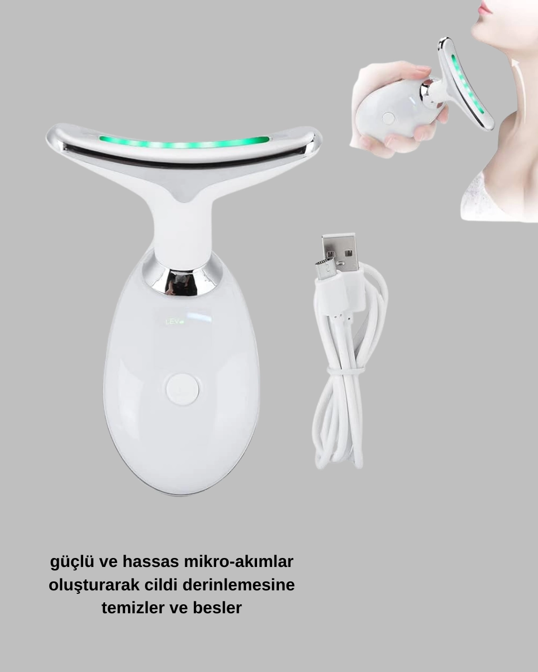 Kablosuz Sarjli Yuz Masaj Cihazi Cilt Yenileyici Ve Nem Dengeleyici 334637094 Sw1080sh1350 700x875 Kablosuz Şarjlı Yüz Masaj Cihazı | Cilt Yenileyici ve Nem Dengeleyici najmaddin.com yüz ve boyun bölgesinde etkili bir sıkılaştırma sağlar. Mikro akım teknolojisi sayesinde cilt kaslarını uyarır