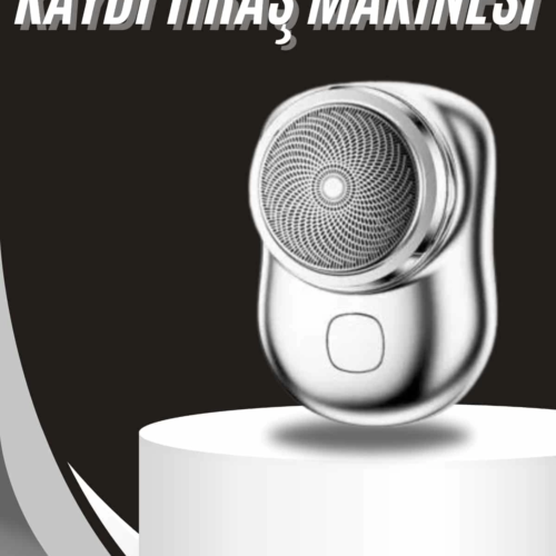 Kablosuz Tıraş Makinesi Günlük Hızlı Taşınabilir Şarjlı Yuvarlak Paslanmaz Çelik