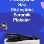 Kadın Saç Düzleştirici Seyahat Dostu 5 Kademeli Isı Kontrolü