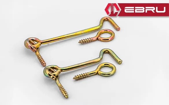 , Kapı Pencere Halkalı Çengel, Kanca Kilit 200 - 50 Adet