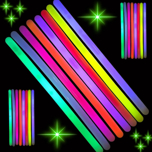 Karanlıkta Parlayan Fosforlu Glow  Kalın Çubuk 30 Cm 1 Adet