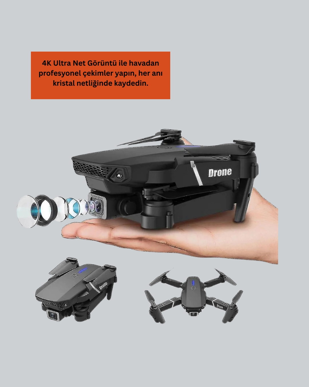 Katlanabilir 4k Kamera Drone Uzaktan Kumandali Profesyonel Drone 240175227 Sw1080sh1350 700x875 Katlanabilir 4K Kamera Drone Uzaktan Kumandalı Profesyonel Drone najmaddin.com Katlanabilir tasarımı sayesinde kolayca taşınabilen bu 4K kamera özellikli drone