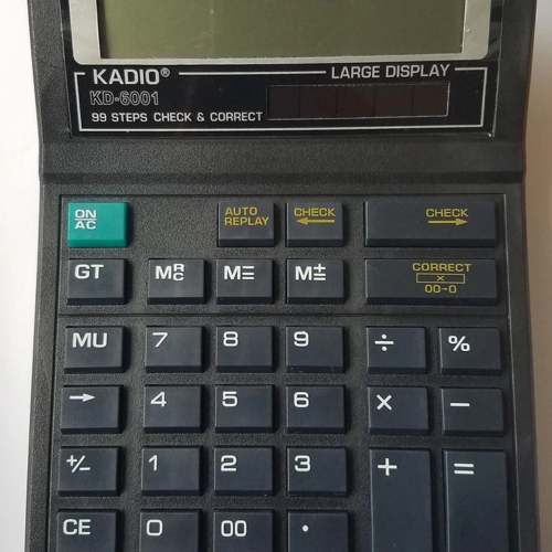 Kd-6001 Hesap Makinası