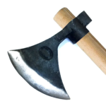 Eco Lounge Keserli Saplı Büyük Ay Balta 90 cm - Dövme Çelikten