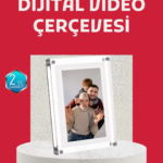 Kompakt Tasarımlı 7 İnç Dijital Fotoğraf Çerçevesi – Modern ve Şık Görünüm