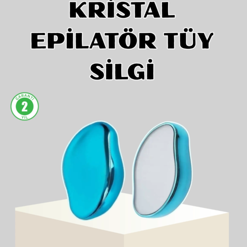 Kristal Epilatör – Tüy ve Ölü Deri Temizliği İçin Yenilikçi Çözüm