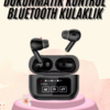 Kulak İçi Bluetooth Kulaklık Ekranlı Müzik Dinleme Çağrı Cevaplama Siyah