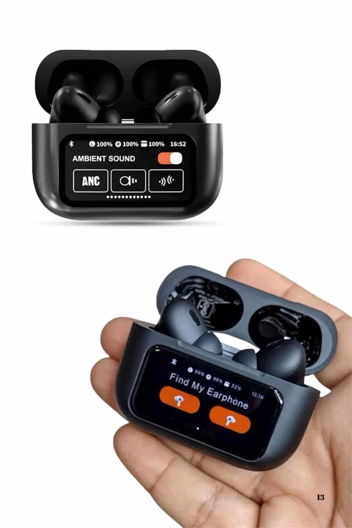 Kulak Ici Bluetooth Kulaklik Ekranli Muzik Dinleme Cagri Cevaplama Siyah 332111972 Sw1200sh1800 700x1050 Kulak İçi Bluetooth Kulaklık Ekranlı Müzik Dinleme Çağrı Cevaplama Siyah najmaddin.com kontrolü daha kolay ve şık hale getirir.Otomatik Açılır Pencere ve Hızlı Bağlantı: Cihazınıza yaklaştığında otomatik olarak açılan pop-up ekran ile anında bağlantı kurar.Yüksek Performanslı Batarya: Uzun süreli kullanım sağlayan güçlü batarya ile gün boyu kesintisiz müzik keyfi.Zengin Ses Deneyimi: Güçlü bass ve net seslerle her detayı hissedin.Akıllı Kontrol: Görev atama özelliği sayesinde kulaklık fonksiyonlarını kendinize göre özelleştirin.Müzik Paylaşımı: Müzik zevkinizi aynı anda bir başka kulaklıkla paylaşabilirsiniz.Kaybolmaya Son: Konum bul özelliği ile kulaklığınızı kolayca bulun.Arka Plan Sesleri: Odaklanmanıza veya rahatlamanıza yardımcı olacak doğal sesler desteklenir.Kablosuz Şarj: Kablolara veda edin; şarj işlemini kablosuz ve pratik şekilde gerçekleştirin.Evrensel Uyumluluk: Tüm akıllı telefonlarla sorunsuz şekilde uyum sağlar.Kulakiçi Akıllı Sensörler: Kulaklık takıldığında otomatik olarak müziği başlatır