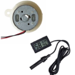 Kuluçka Makinesi Mini Viyol Çevirme Motoru 12 Volt Ve Nem Ölçer