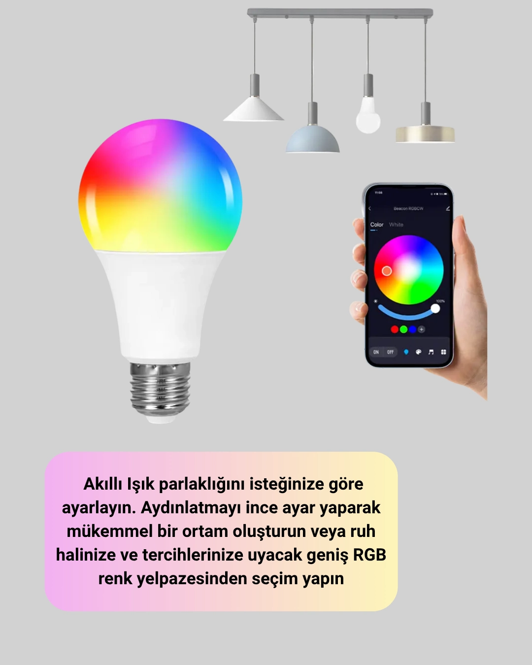 Kumanda Destekli Cok Renkli Akilli Led Ampul 271330794 Sw1080sh1350 700x875 Kumanda Destekli Çok Renkli Akıllı LED Ampul najmaddin.com Bu akıllı LED ampul
