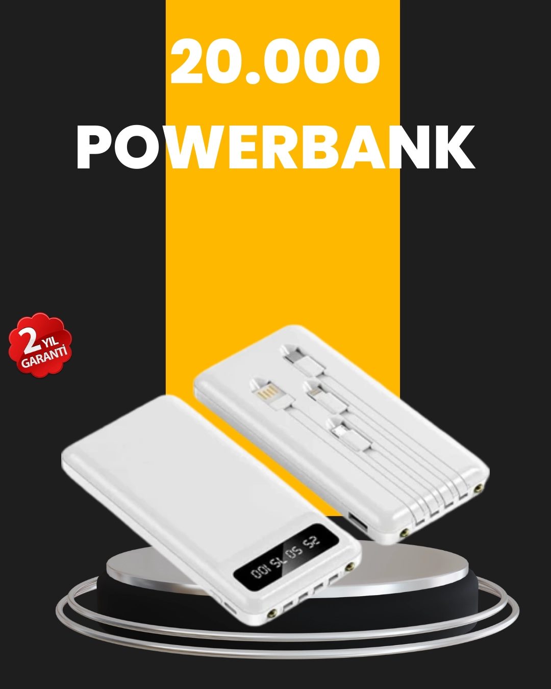 Led Isikli 20000mah Powerbank Lcd Gosterge Dahili Coklu Kablo 127748934 Sw1080sh1350 700x875 LED Işıklı 20.000mAh Powerbank LCD Gösterge Dahili Çoklu Kablo najmaddin.com LED Işıklı 20.000mAh Powerbank LCD Gösterge Dahili Çoklu Kablo
