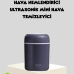 LED Işıklı USB Nemlendirici – Sürekli ve Aralıklı Püskürtme Modu