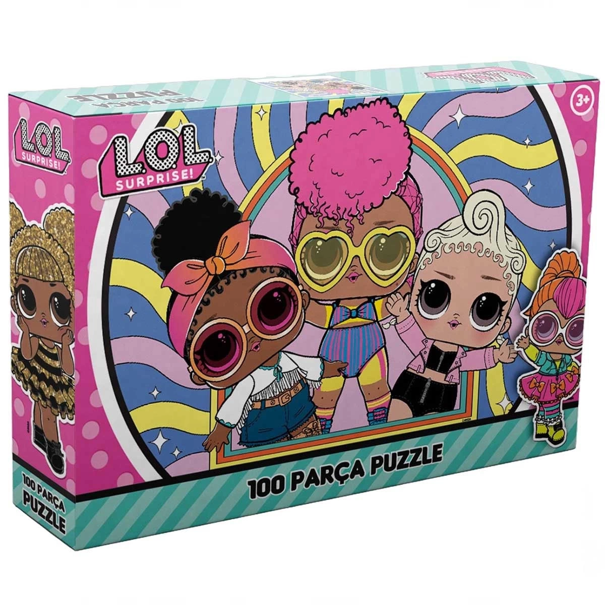Lol Surprise 100 Parca Puzzle 357461227 Sw1200sh1200 700x700 LOL Surprise 100 Parça Puzzle najmaddin.com mükemmel bir şekilde yerine oturur.Özel pürüzlü yüzeyi sayesinde parlama yapmaz