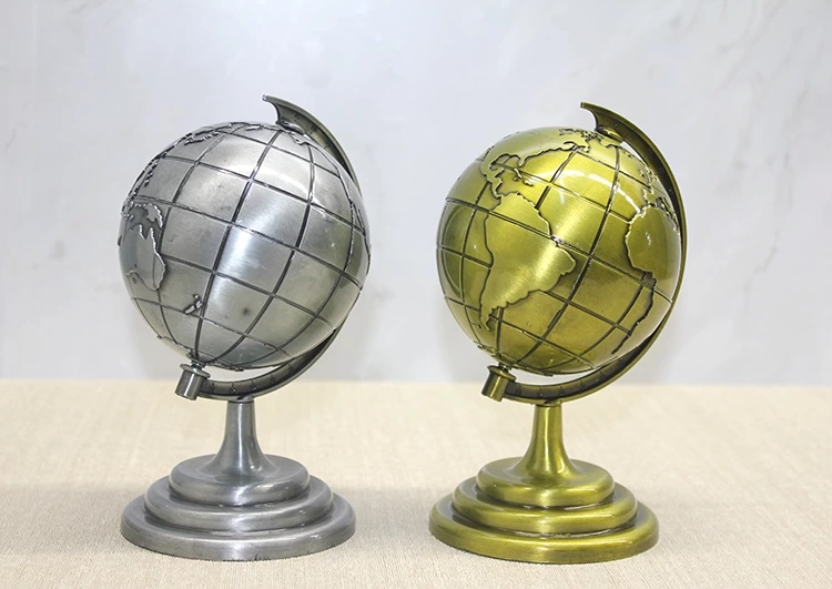 Metal Dünya Küre Alk3471