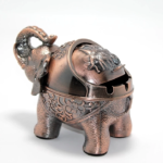 Metal Fil Figürlü Küllük Alk1656